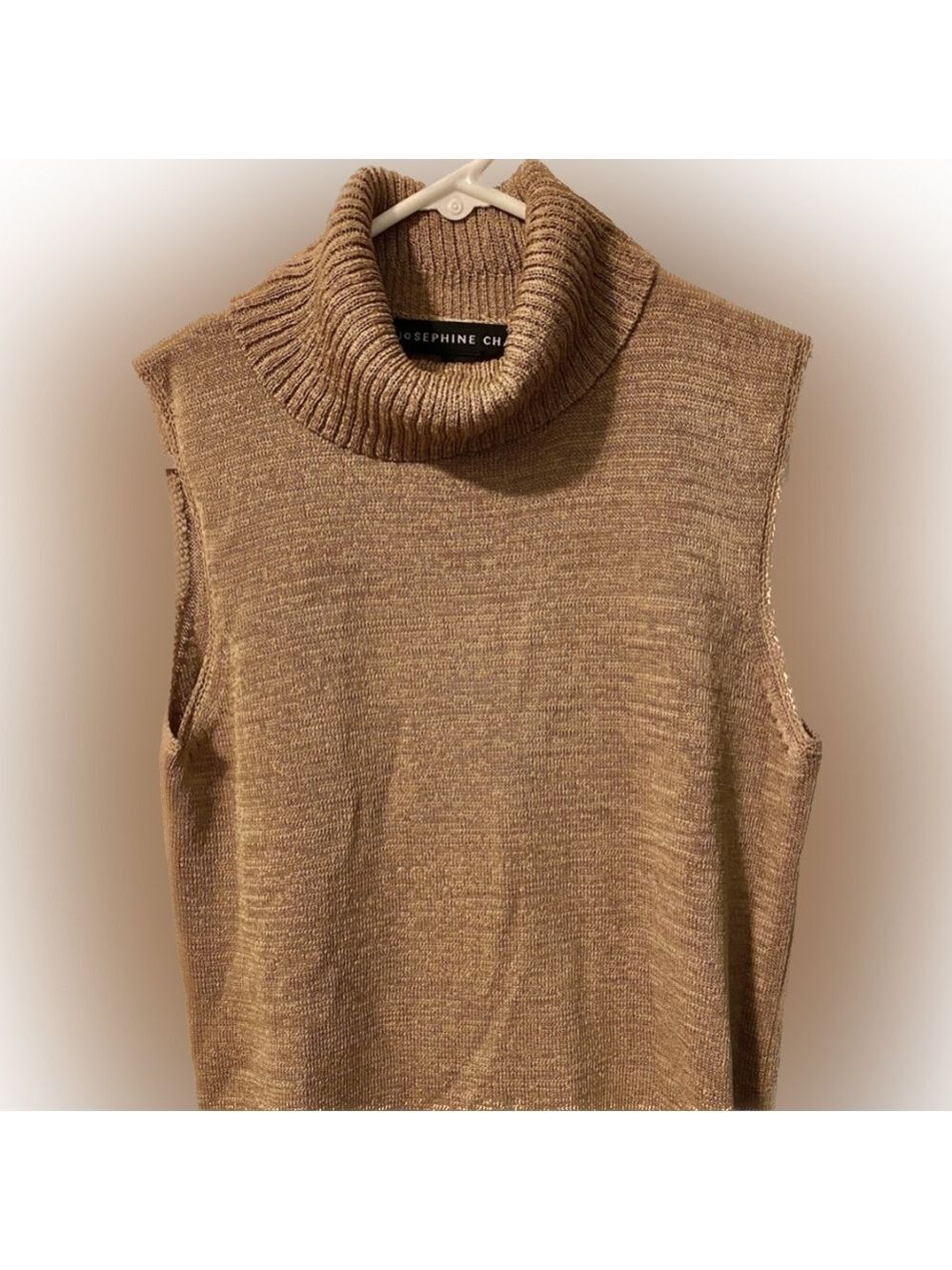 Josephine Chaus Sleeveless Cowl neck Size L Excellent Pre-owned condition